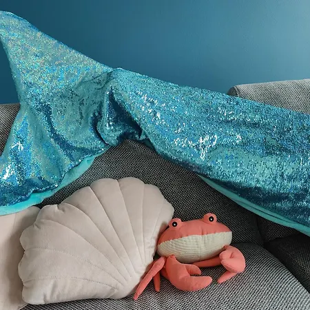 Marina Mermaid Seaview Hiekkasaerkaet - Uusi Merinaekoealahuoneisto, Sisaeltaeae Liinavaatteet